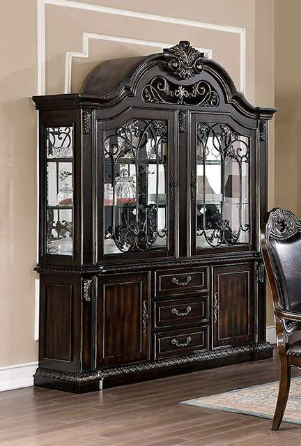 Lombardy Walnut Hutch & Buffet - Image 2