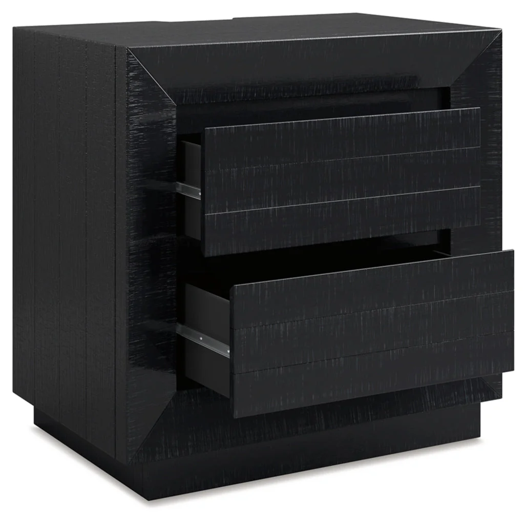 Londer Two Drawer Night Stand - Image 4