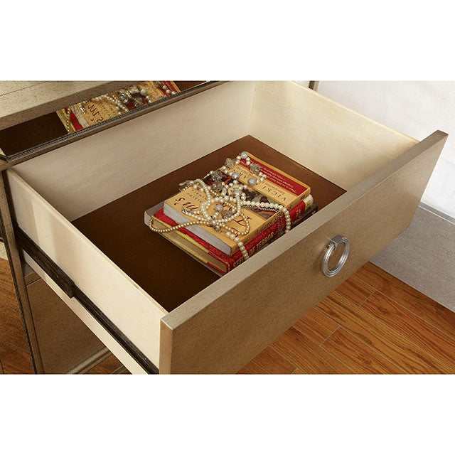 Loraine Champagne Media Chest - Image 3