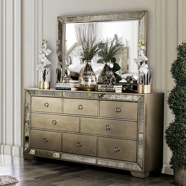Loraine Champagne Mirror - Image 2