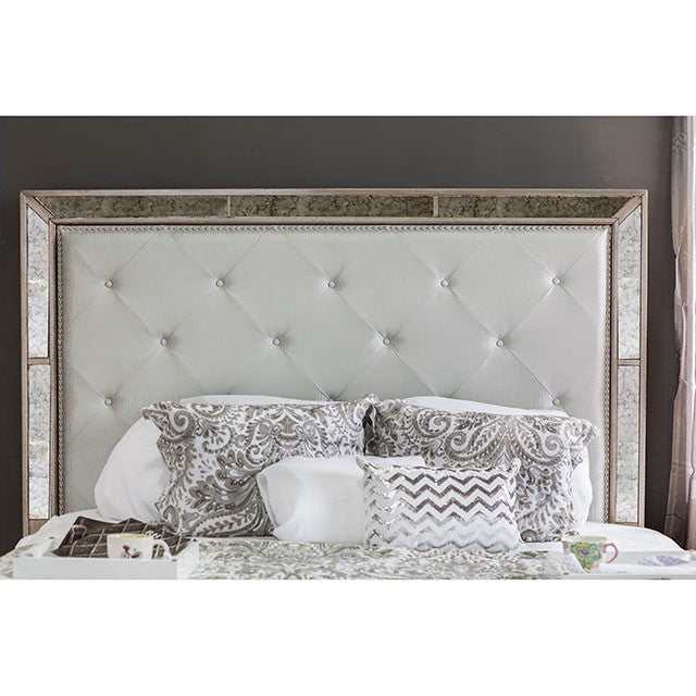 Loraine Champagne Queen Bed - Image 6