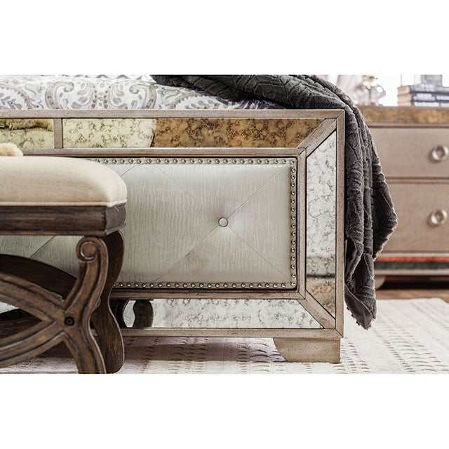 Loraine Champagne Queen Bed - Image 7