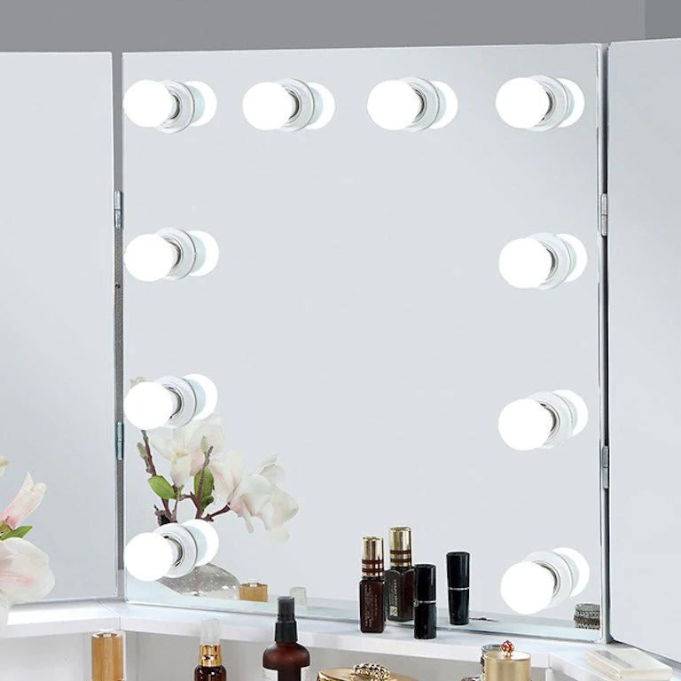 Lorybelle White Vanity Set - Image 3