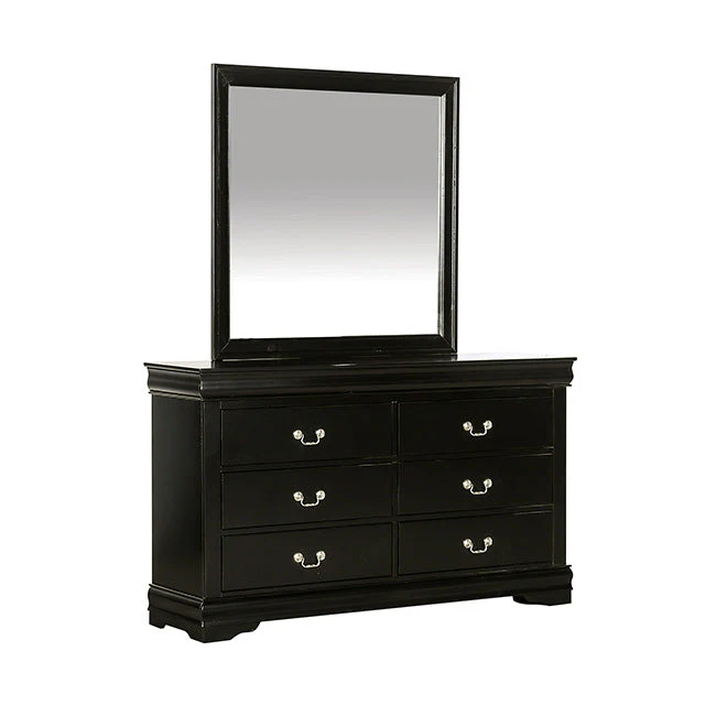 Louis Philippe Black Dresser - Image 4