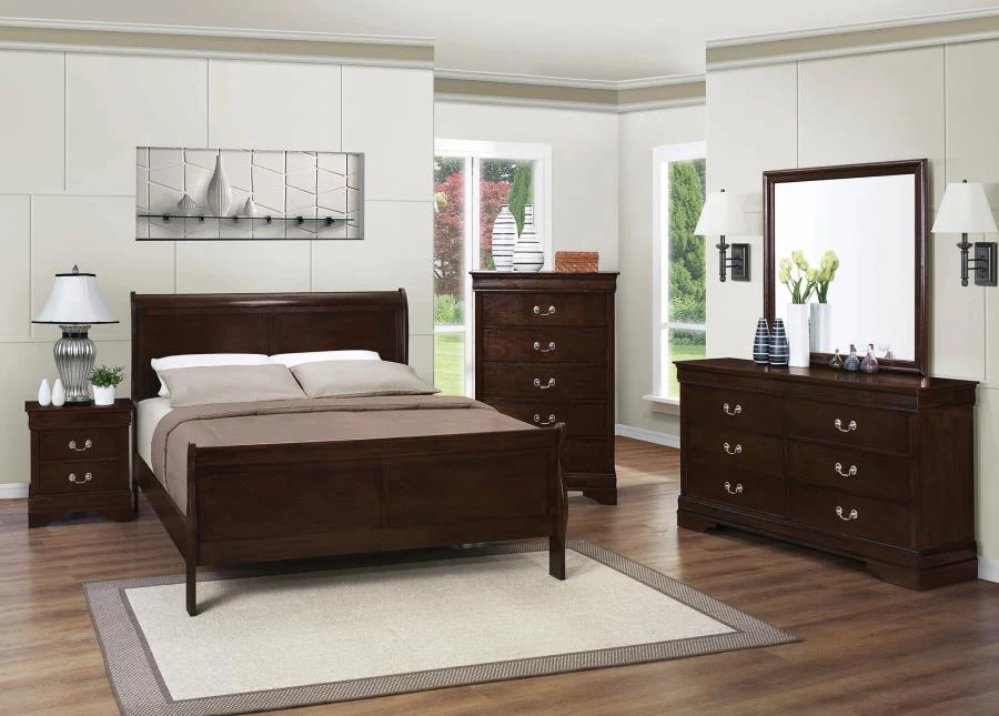 Louis Philippe Dresser Mirror - Image 11