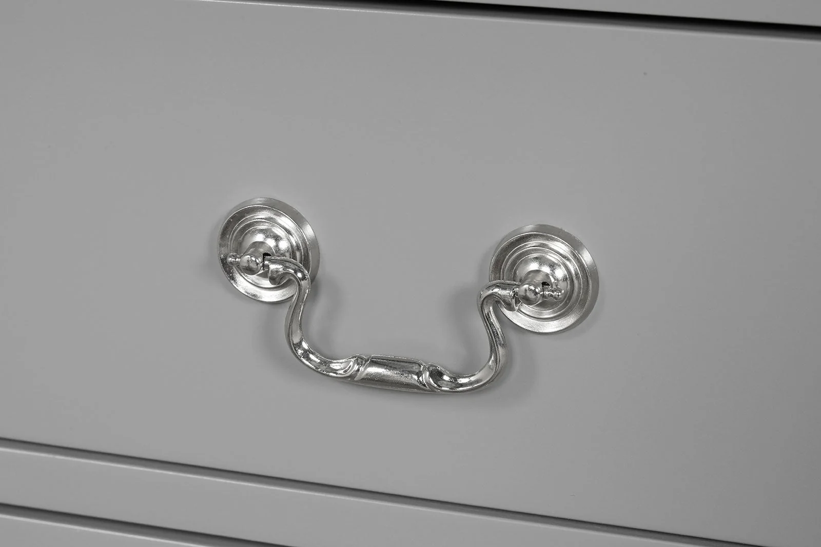 Louis Philippe Gray Nightstand - Image 5