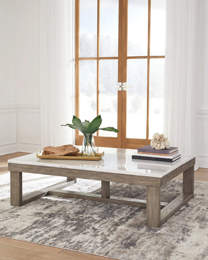 Loyaska Rectangular Cocktail Table - Image 2