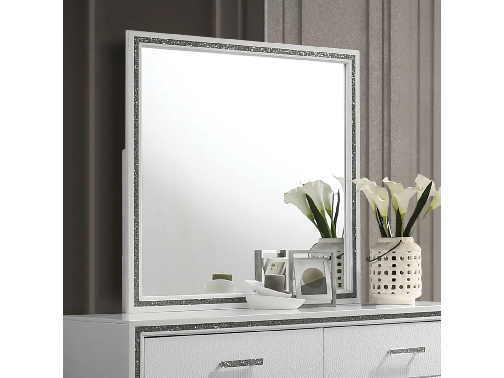 Lucida White Mirror