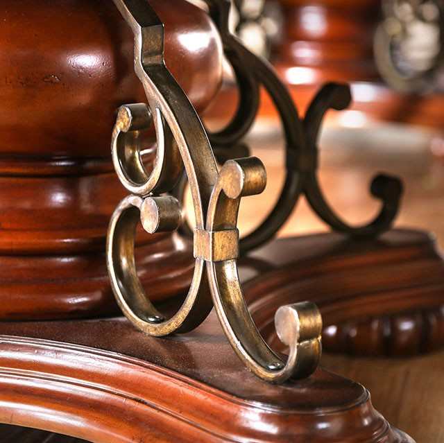 Lucie Brown Cherry Dining Table - Image 2