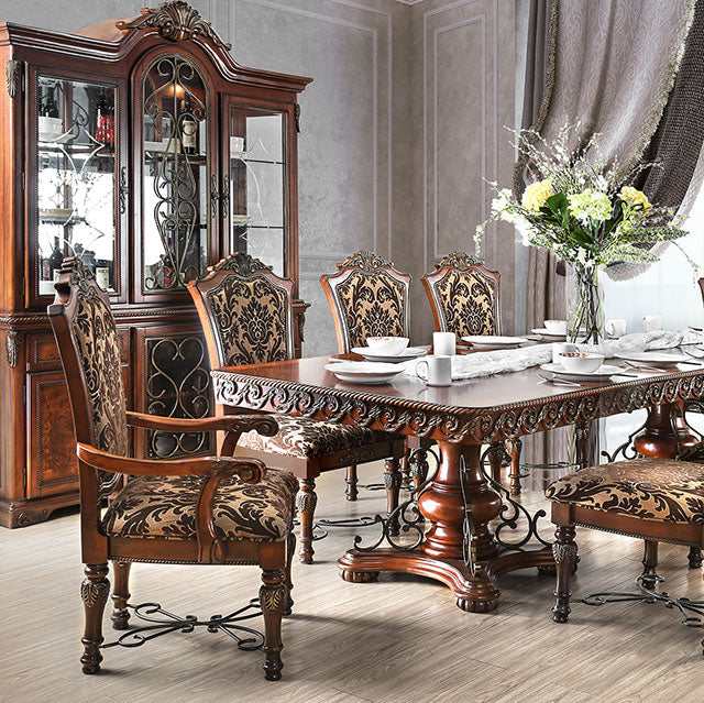 Lucie Brown Cherry Dining Table - Image 6