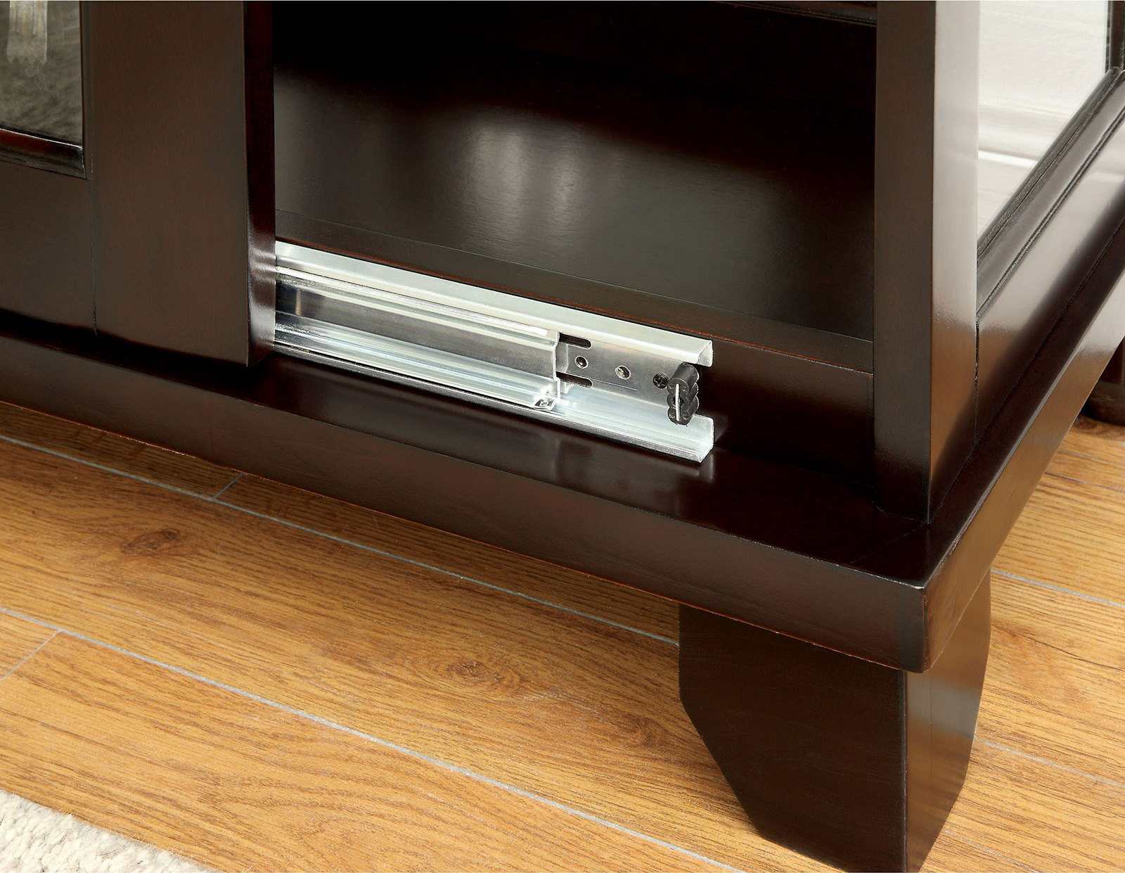 Ludden Dark Walnut Curio - Image 3