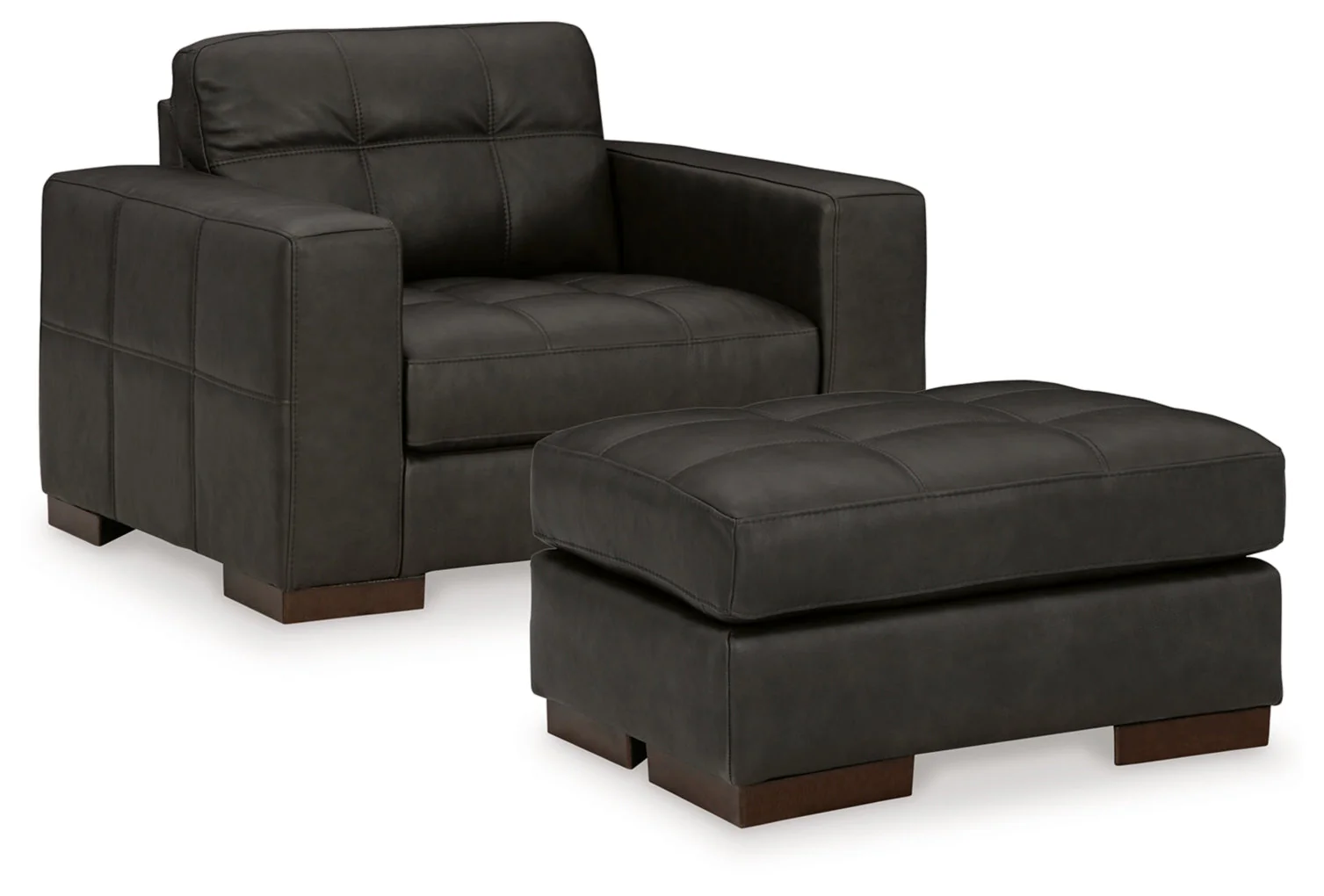 Luigi Chair and Ottoman - Image 2
