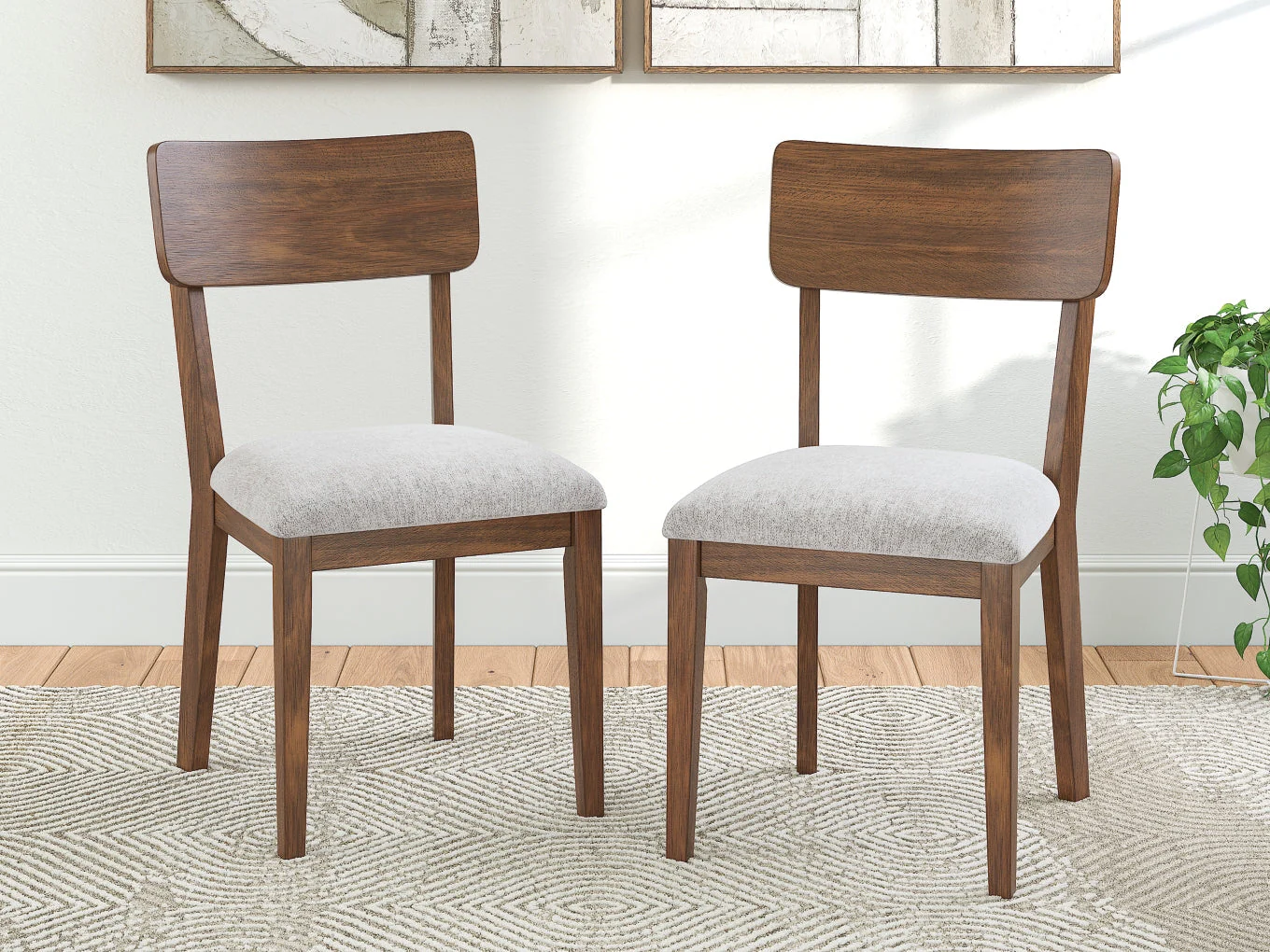 Lyncott Dining Upholstered Side Chair - Image 5