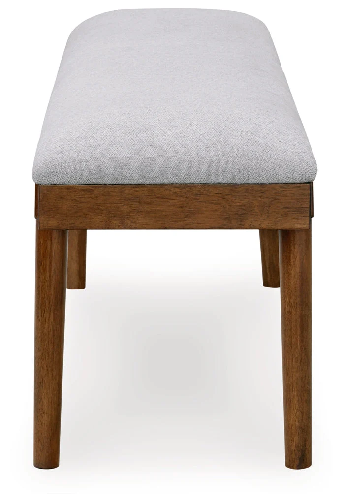 Lyncott Large Upholstered Dining Room Bench - Image 4