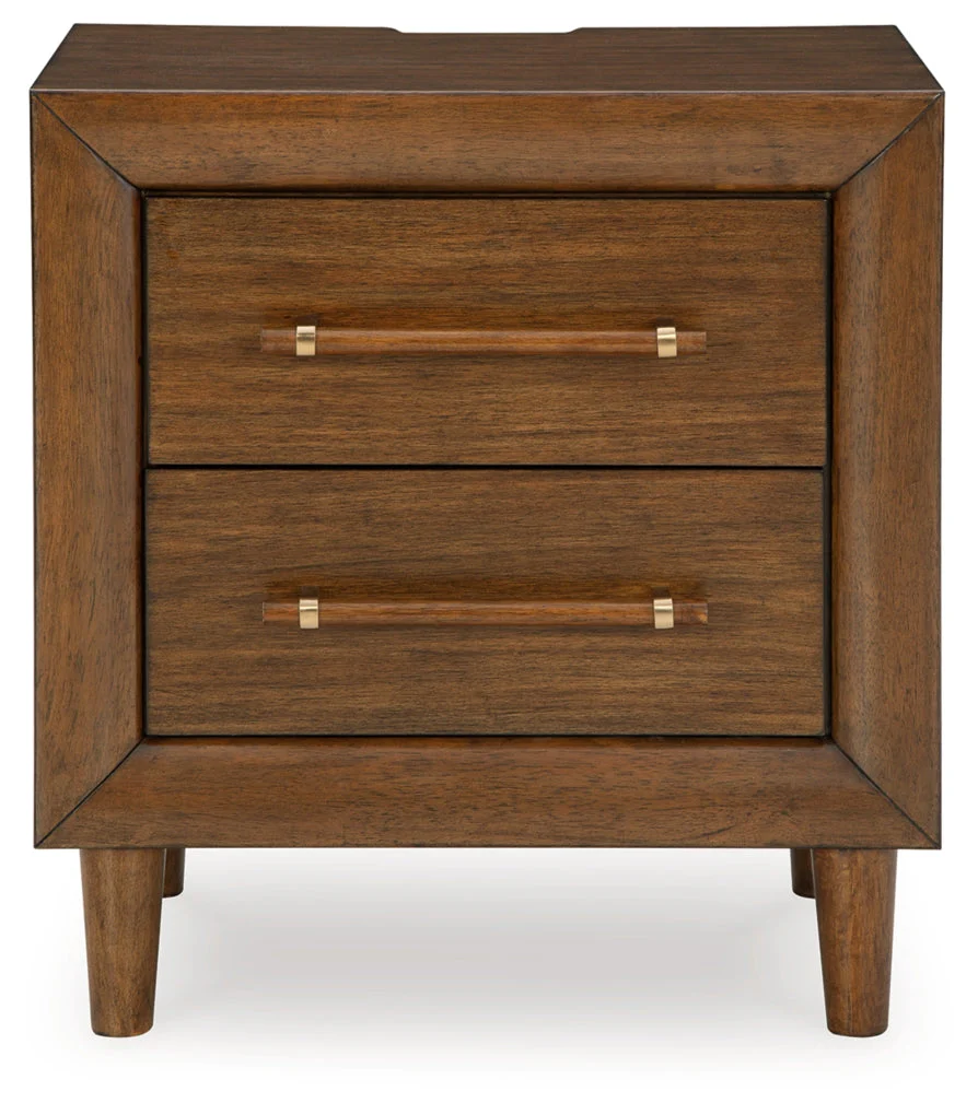 Lyncott Two Drawer Night Stand - Image 4