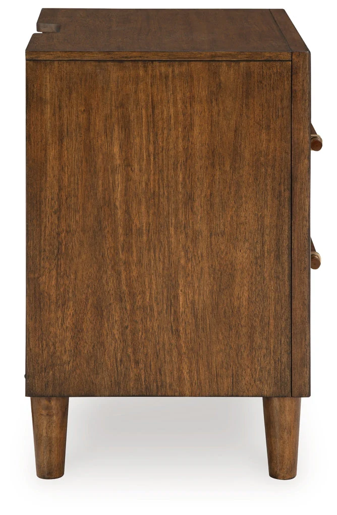 Lyncott Two Drawer Night Stand - Image 5