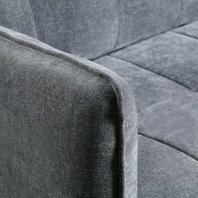Lynda Dark Gray Chair - Image 4