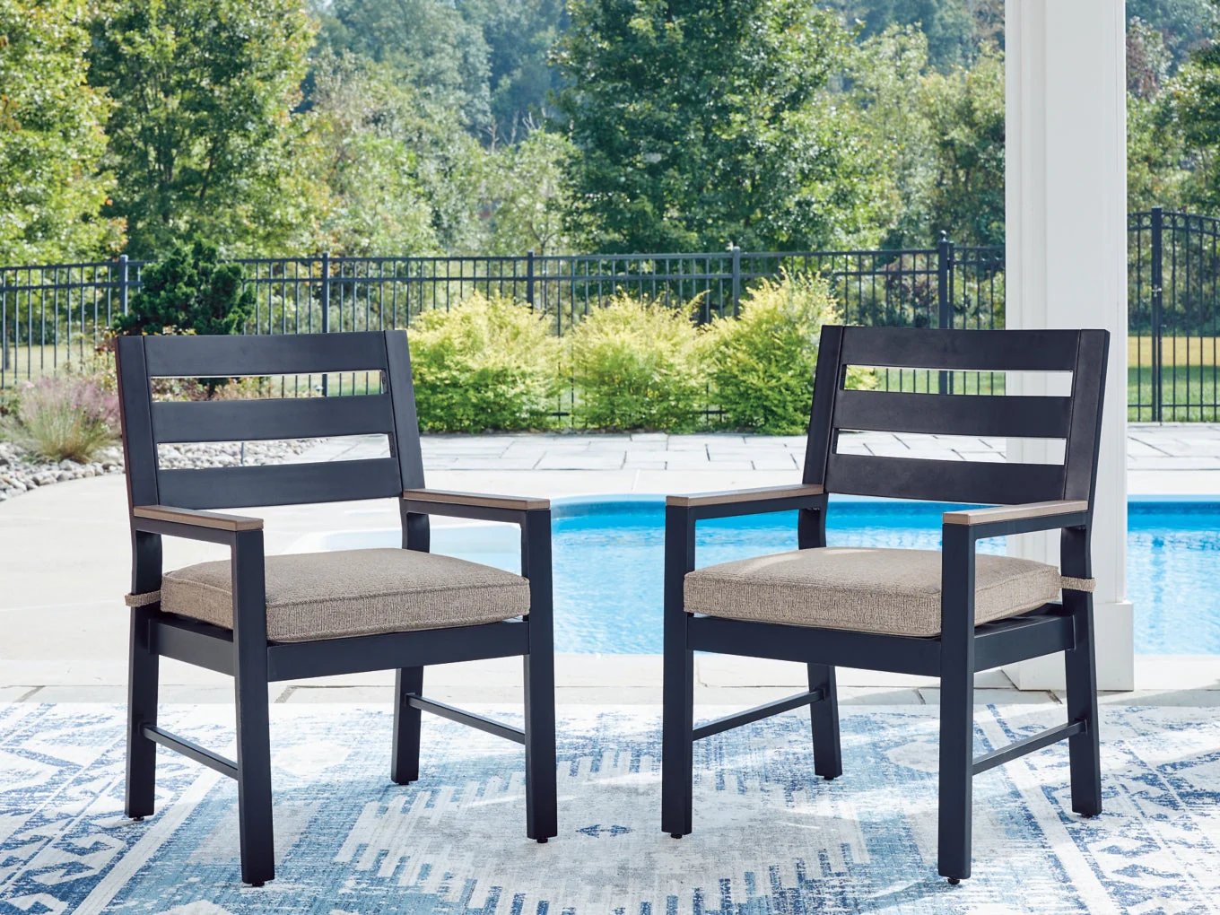 Mabry Shores Arm Chair With Cushion - Image 2