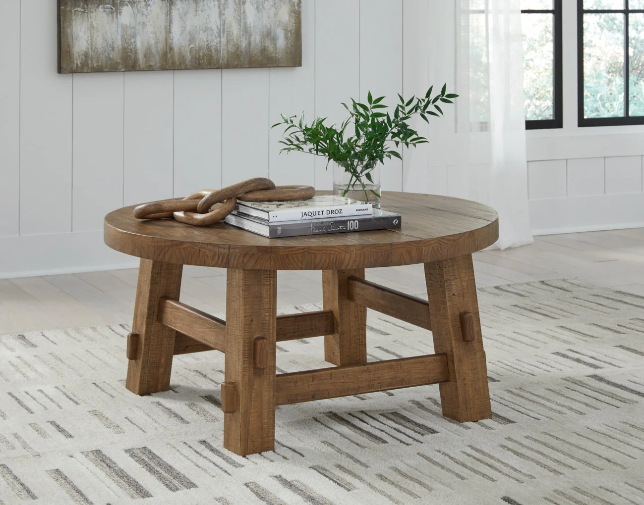Mackifeld Round Cocktail Table - Image 2
