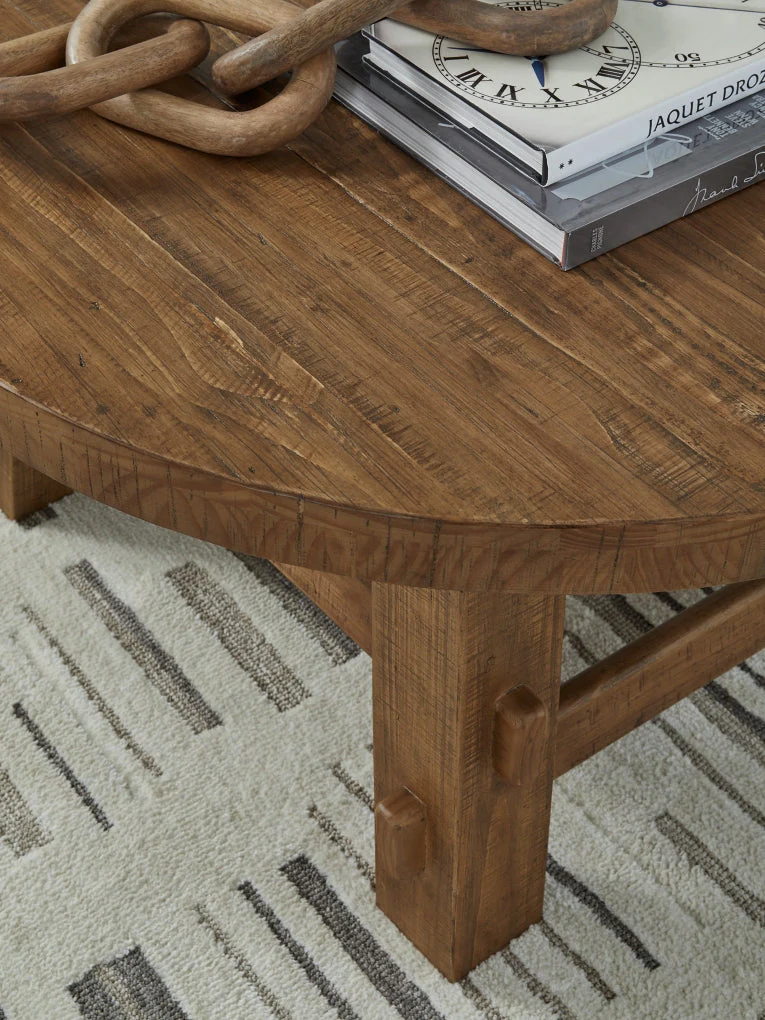 Mackifeld Round Cocktail Table - Image 5