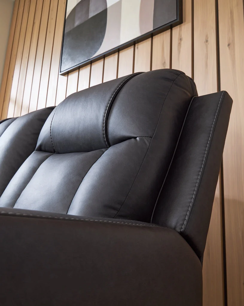 Mackmenville Reclining Sofa and Reclining Loveseat with Console Living Room Set - Image 9