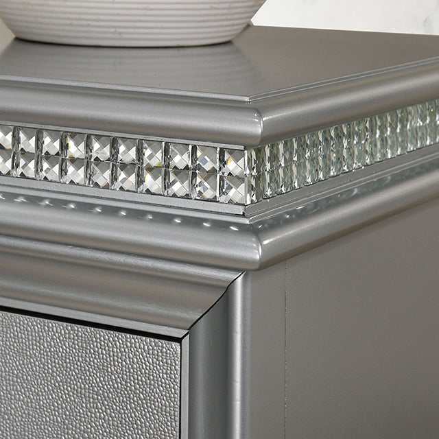 Maddie Silver Queen Bed - Image 6