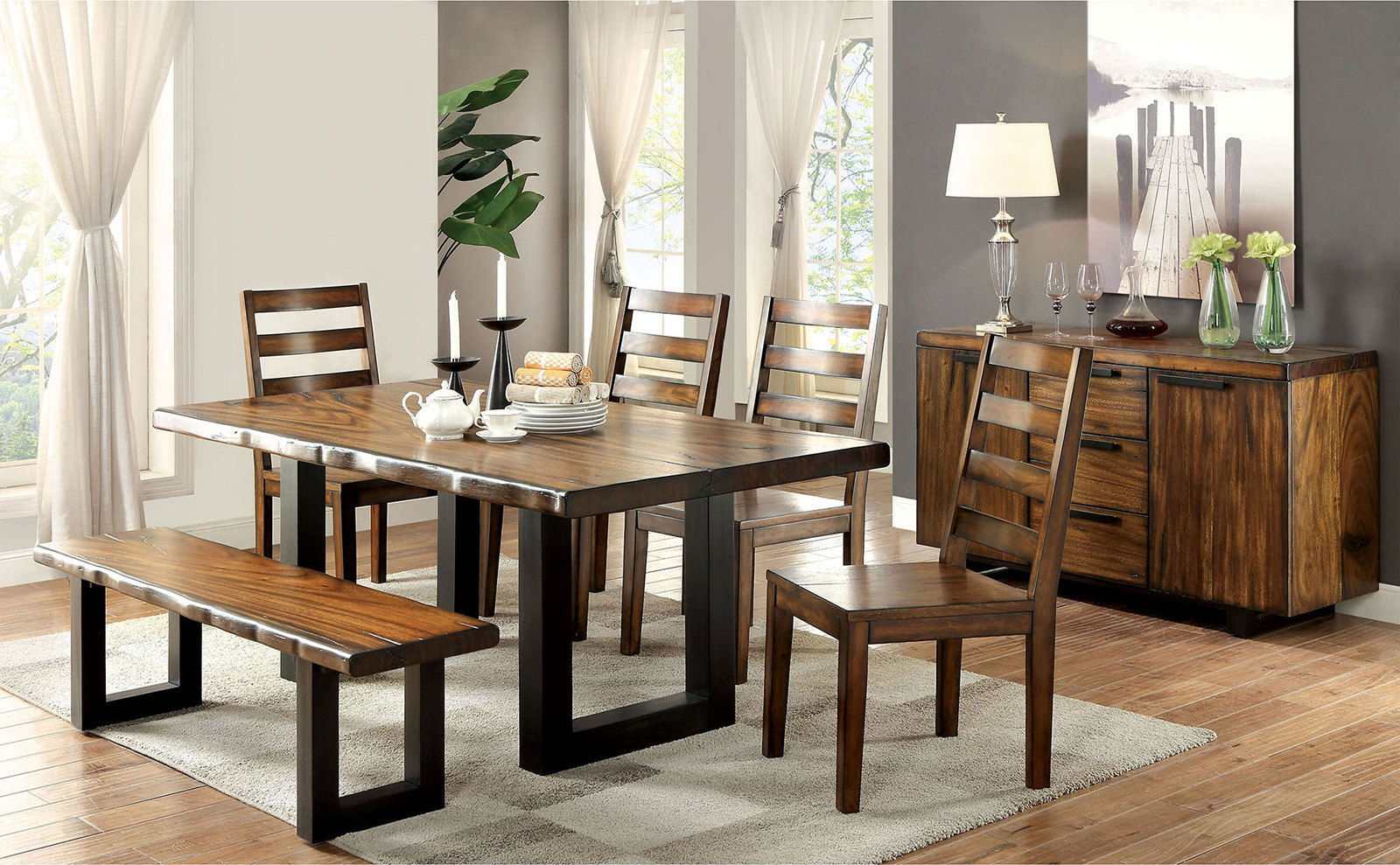 Maddison Tobacco Oak Dining Chair (Set of 2) - Image 2