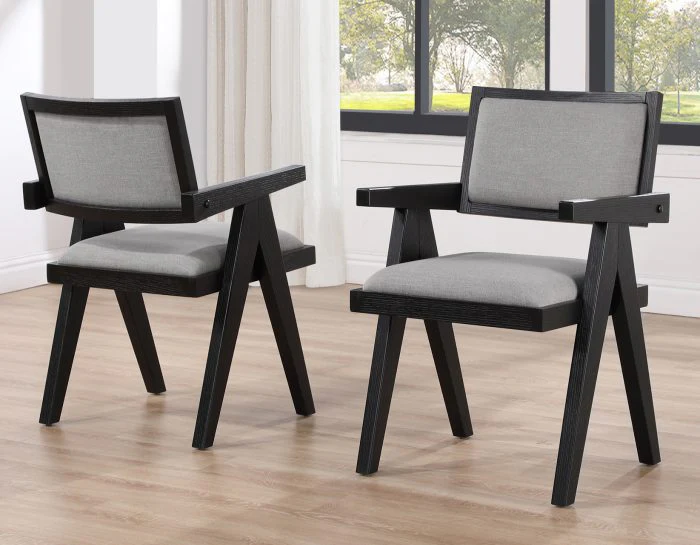 Magnolia Black and Grey Dining Room Set - Image 3