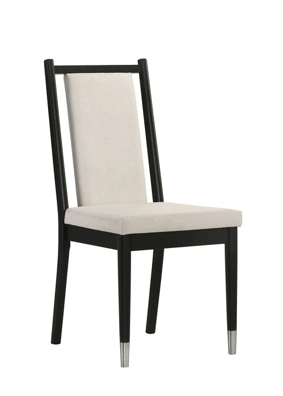 Maidstone Black/White Side Chair (Set of 2) - Image 3