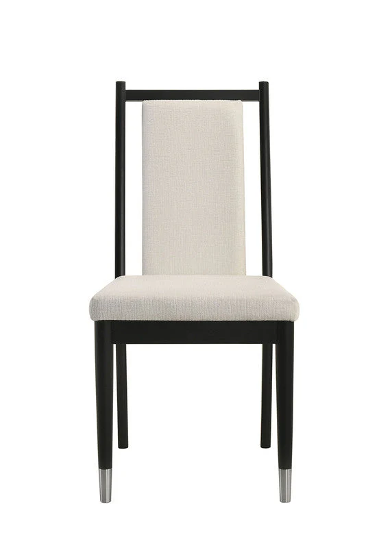 Maidstone Black/White Side Chair (Set of 2) - Image 4