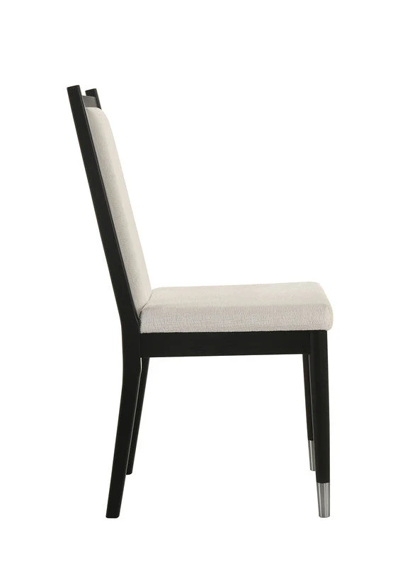 Maidstone Black/White Side Chair (Set of 2) - Image 5