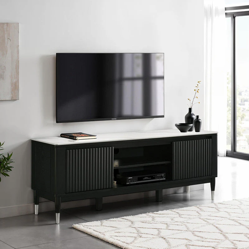 Maidstone Black/White Tv Console - Image 2