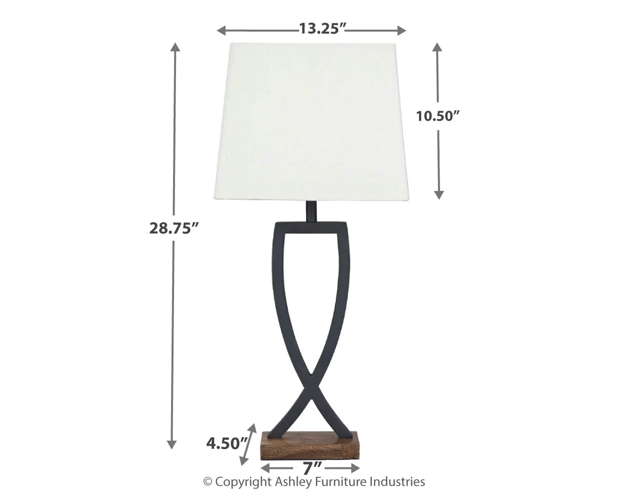 Makara Metal Table Lamp - Image 3