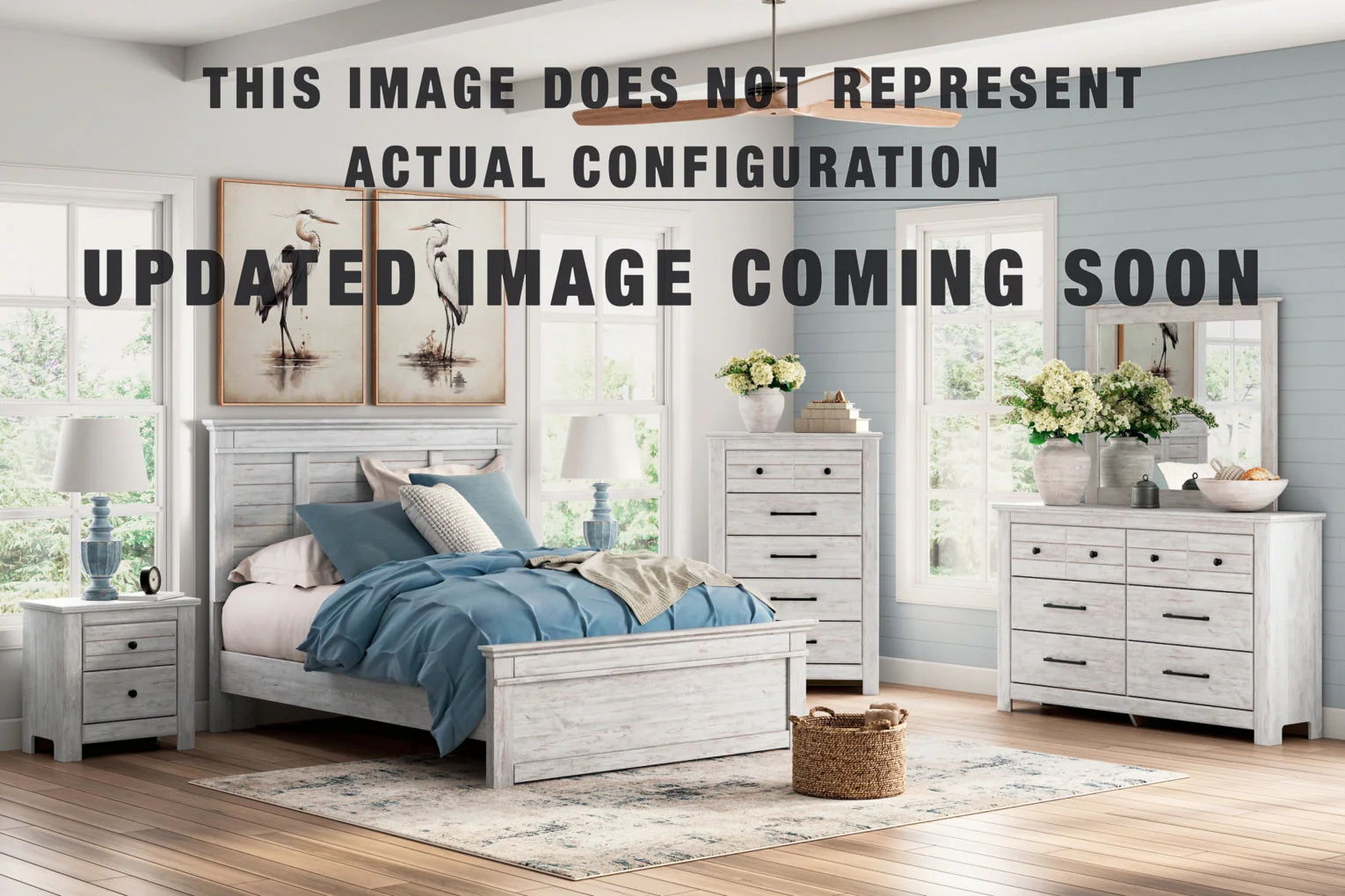 Makidern Panel Storage Bed. Dresser Bedroom Set - Image 2