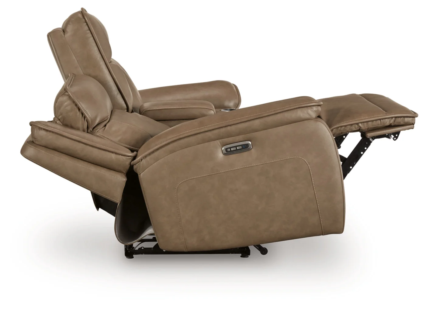 Malcesine Power Reclining Loveseat/Console/Adjustable Headrest - Image 4