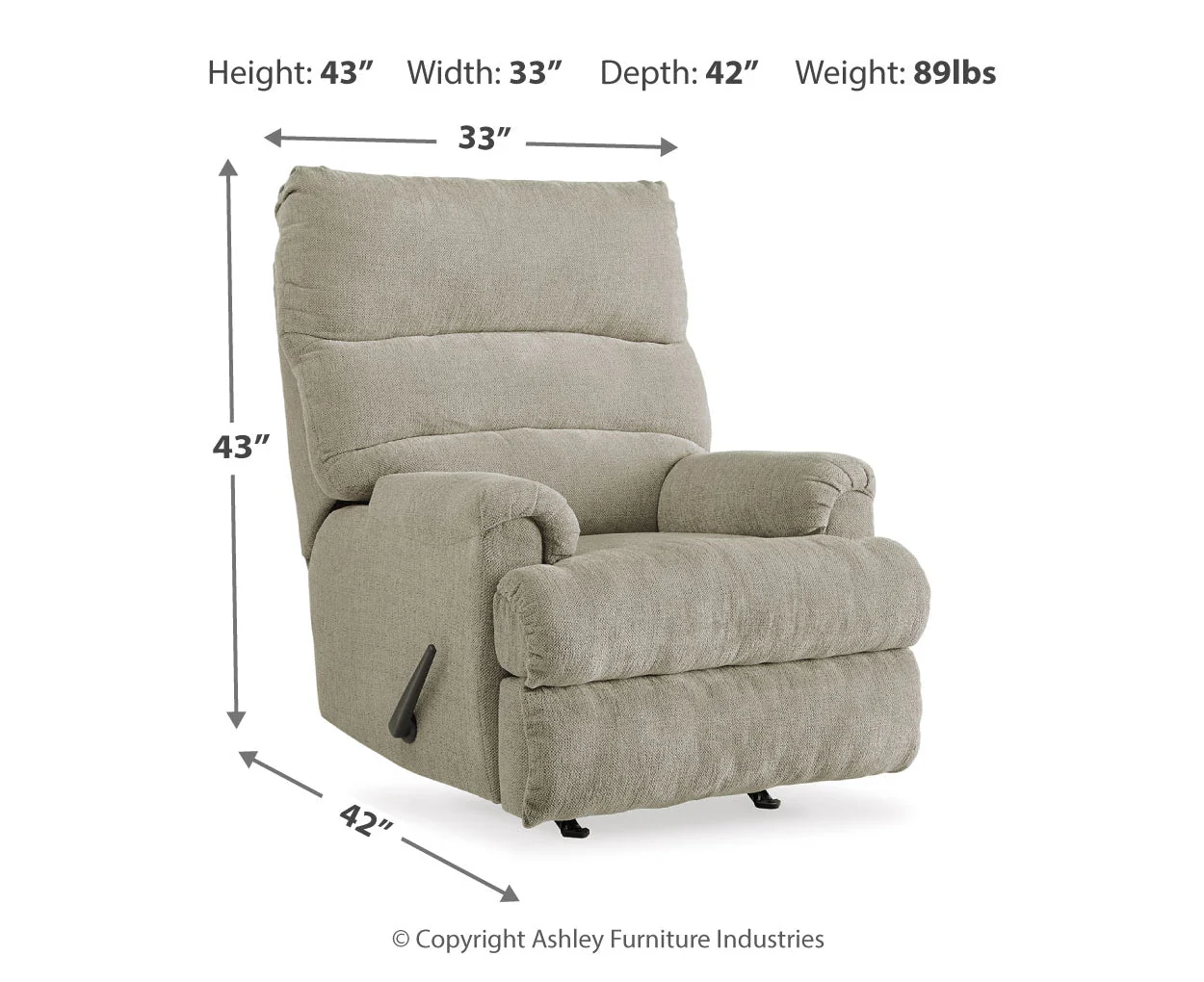 Man Fort Rocker Recliner - Image 4