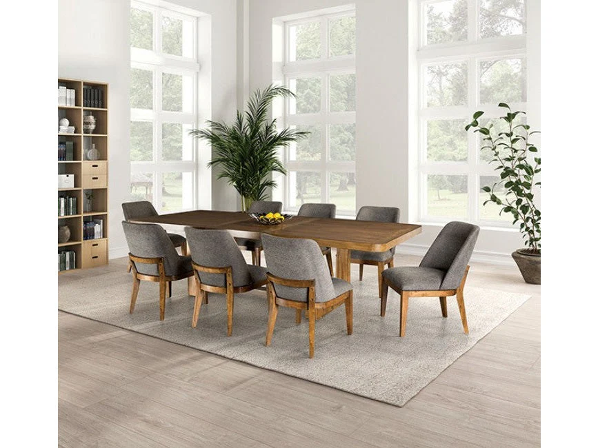 Mandal Chestnut/Gray Side Chair (Set of 2) - Image 3