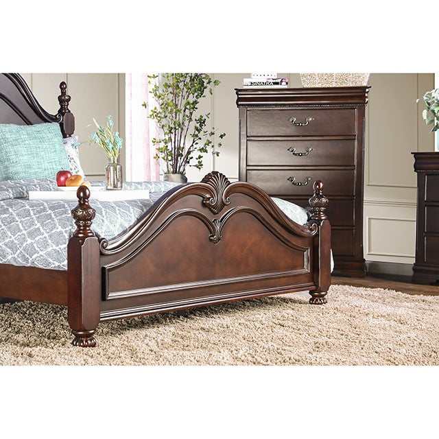 Mandura Cherry Eastern King Bed - Image 3