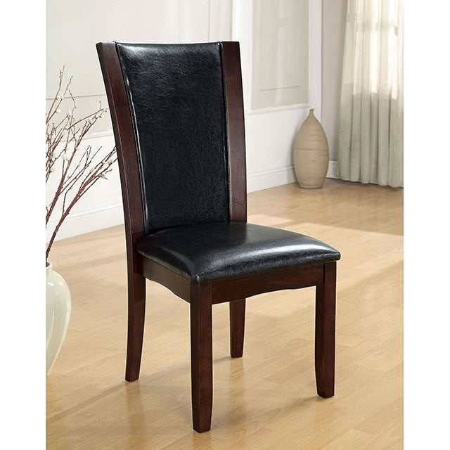 Manhattan Brown Cherry Dining Room Set / 7-Piece - Image 2