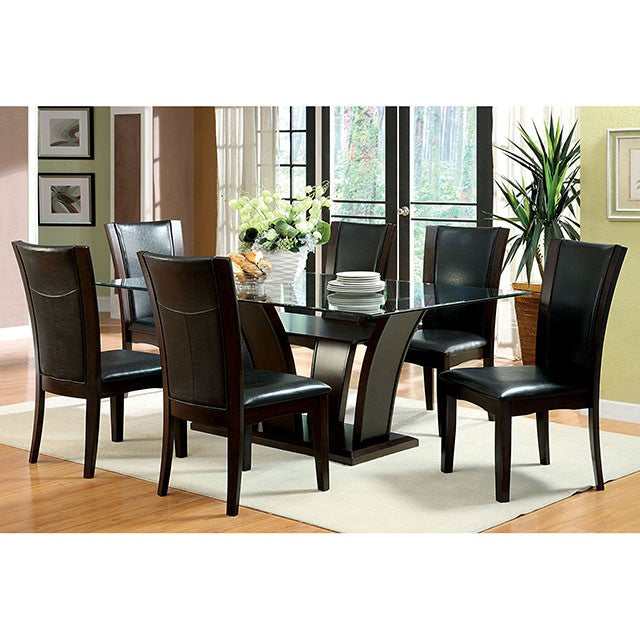 Manhattan Dark Cherry/Brown Side Chair (Set of 2) - Image 2