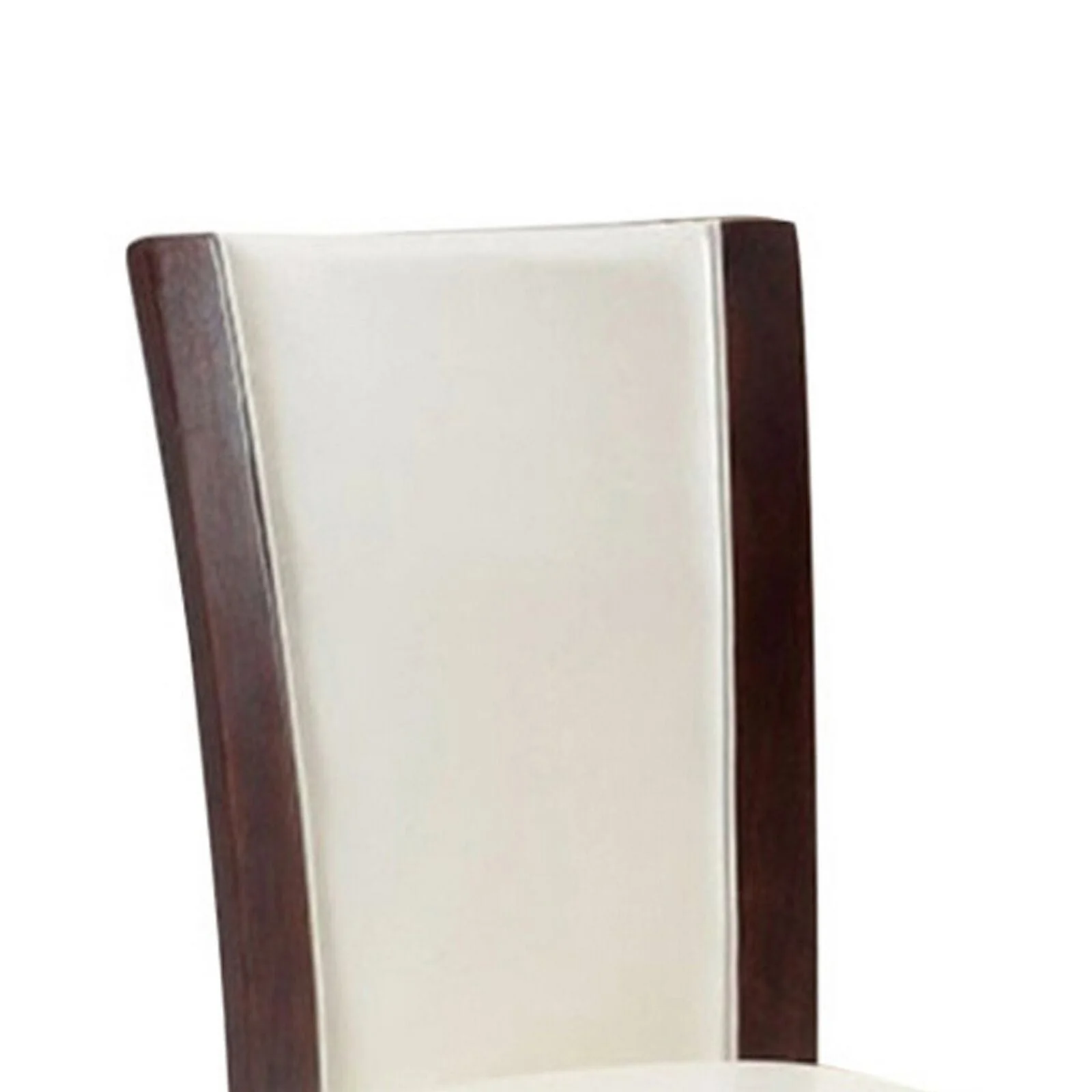 Manhattan Dark Cherry/White 7 Piece Dining Set - Image 5