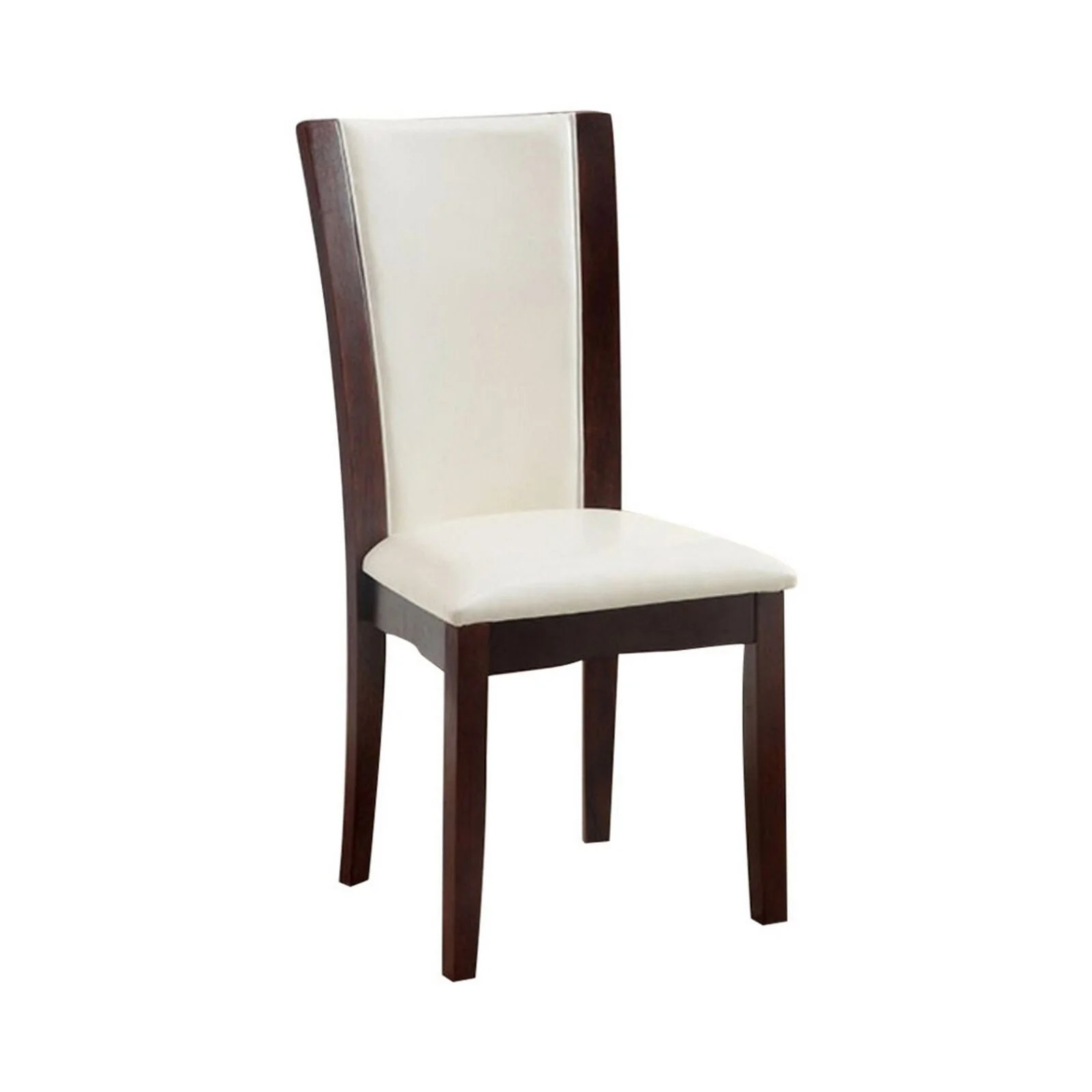 Manhattan Dark Cherry/White Side Chair (Set of 2) - Image 3