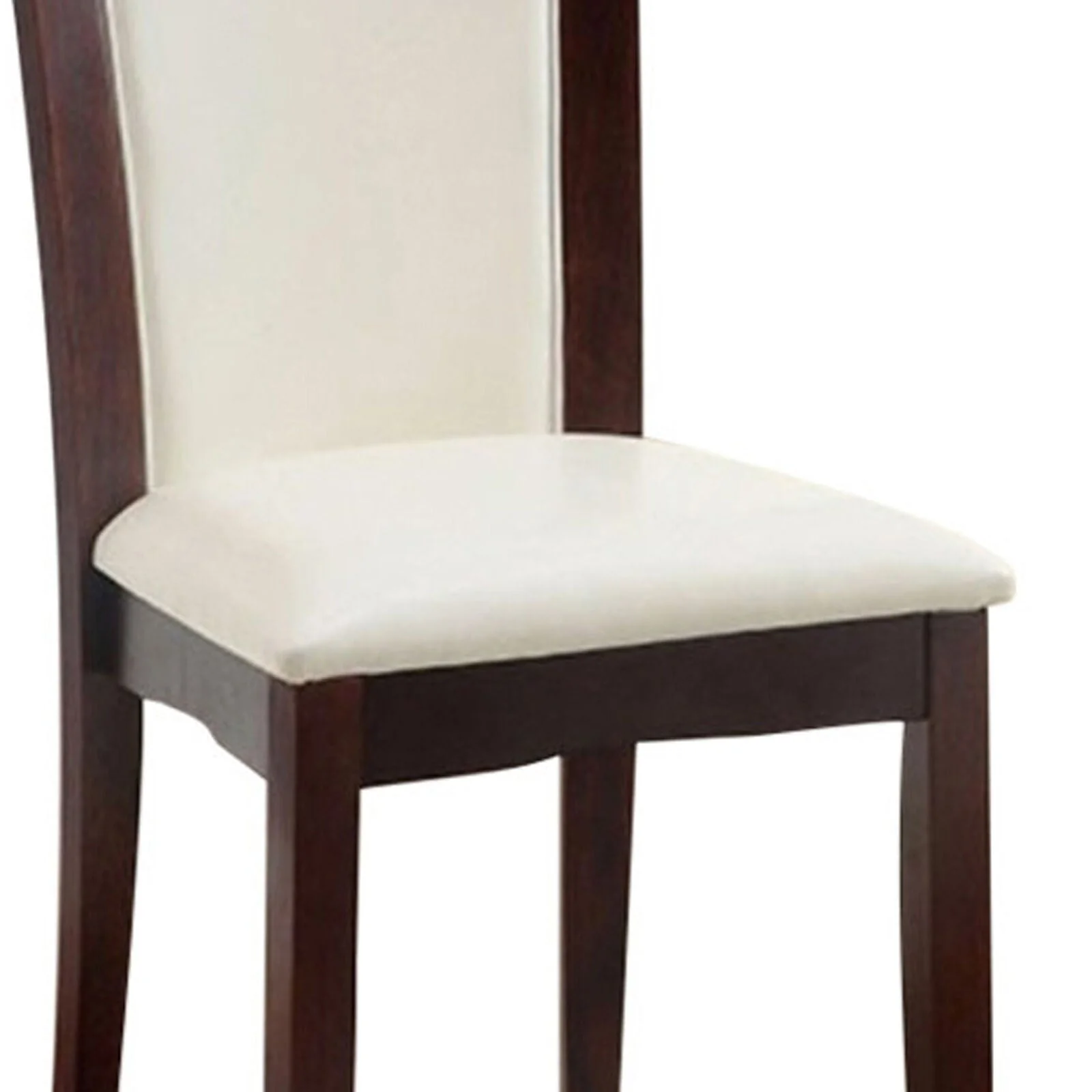 Manhattan Dark Cherry/White Side Chair (Set of 2) - Image 5