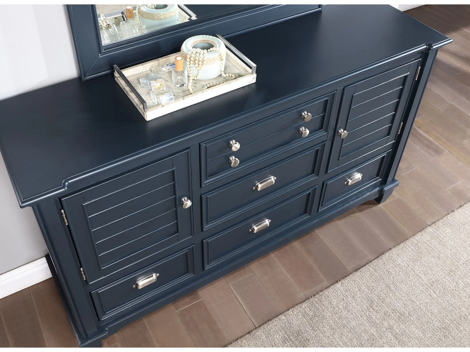Manzanillo Slate Blue Dresser - Image 2