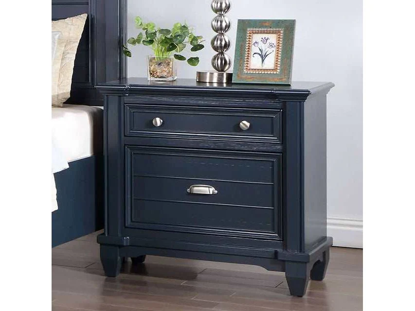 Manzanillo Slate Blue Nightstand
