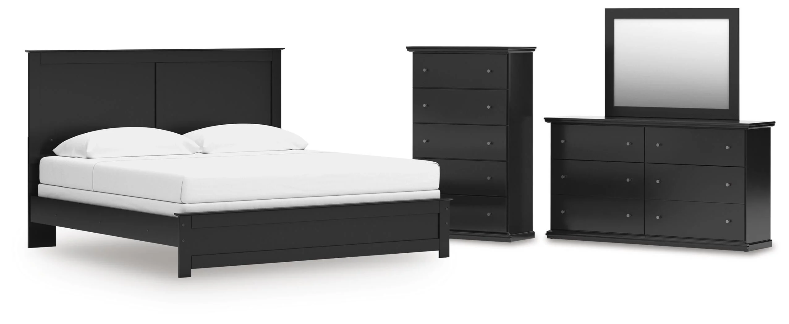 Maribel Panel Bed Bedroom Set - Image 6