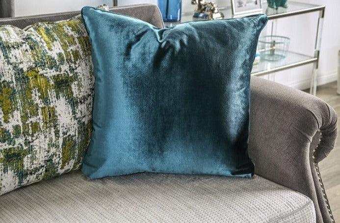 Mariella Gray & Beige Stationary Sofa & Loveseat 2pc - Image 7