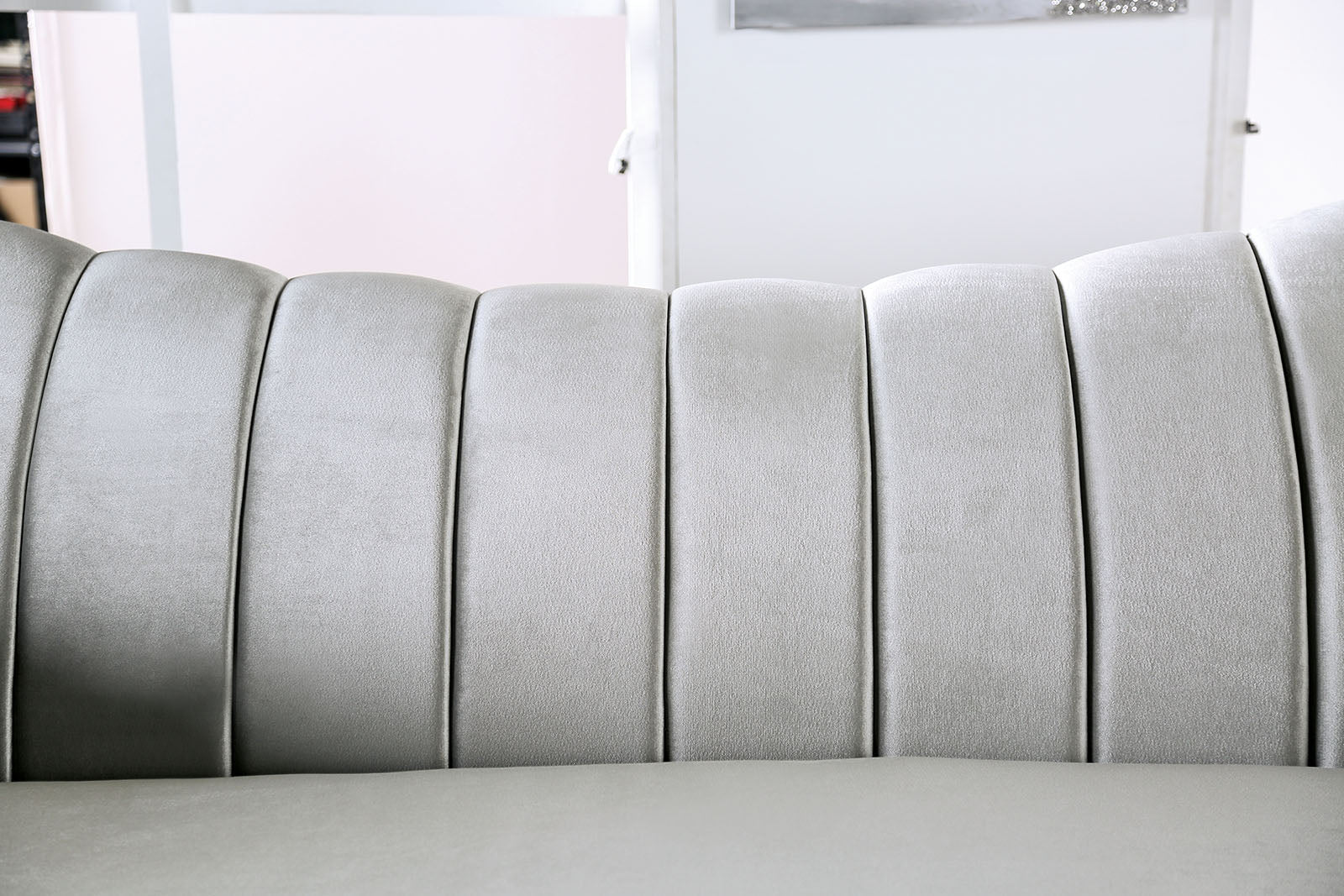 Marvin Pewter Sofa - Image 3