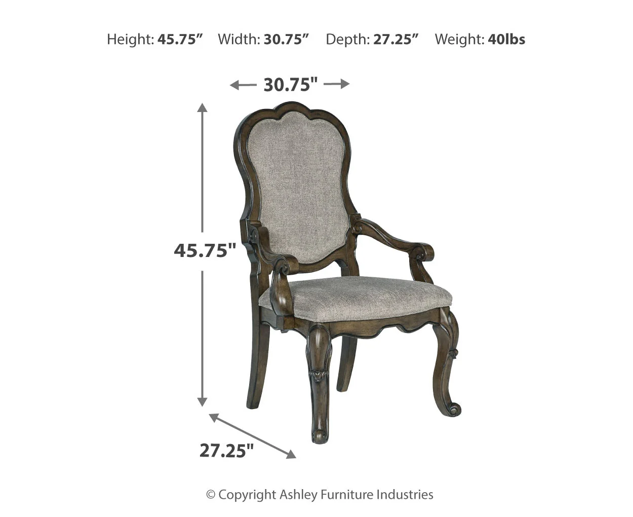 Maylee Dining Upholstered Chair - Image 13
