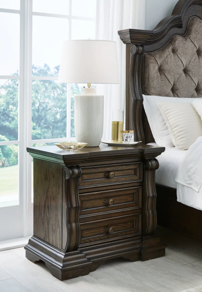 Maylee Three Drawer Night Stand - Image 2